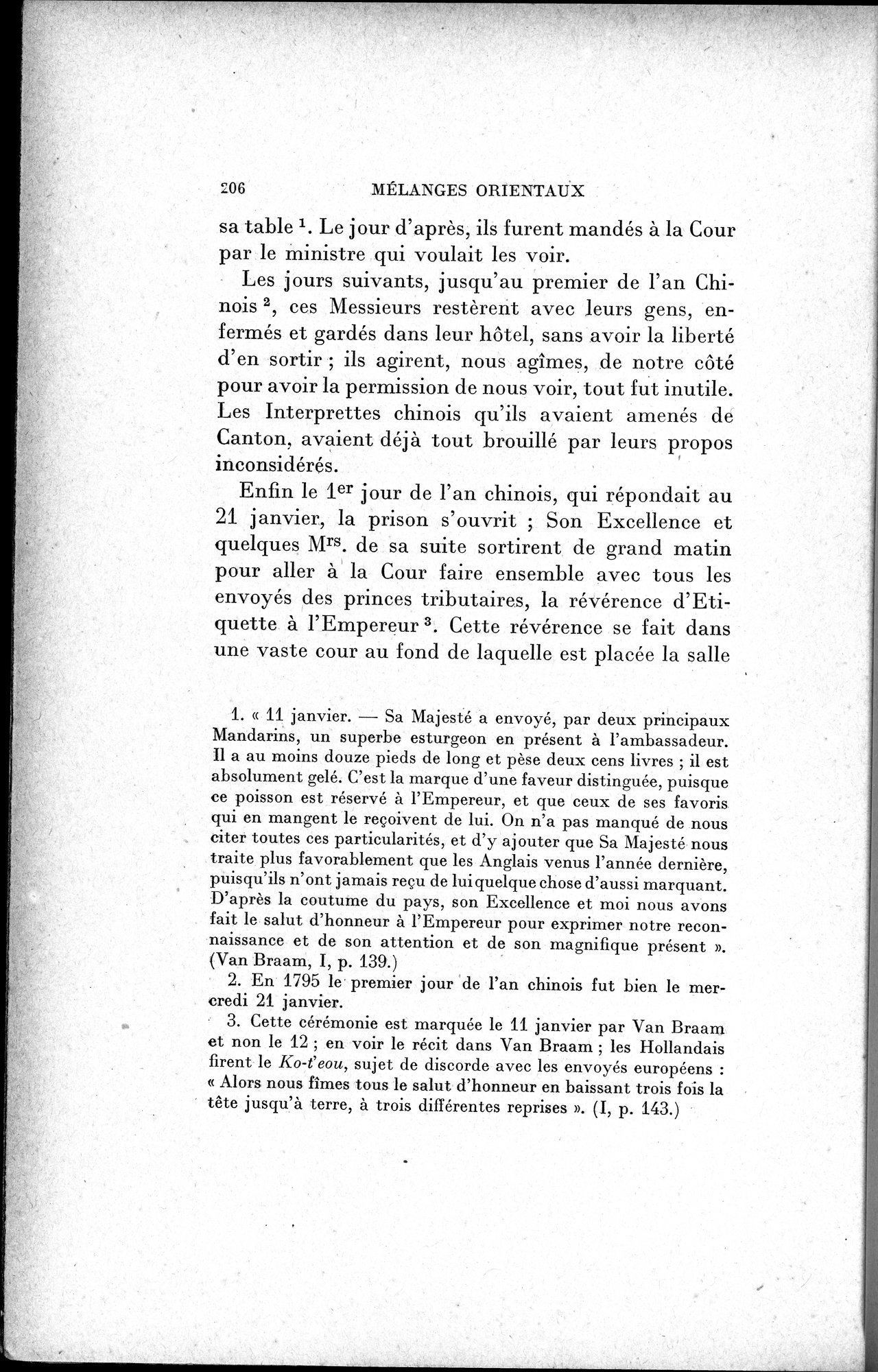Mélanges d'Histoire et de Géographie Orientales : vol.1 / 214 ページ（白黒高解像度画像）