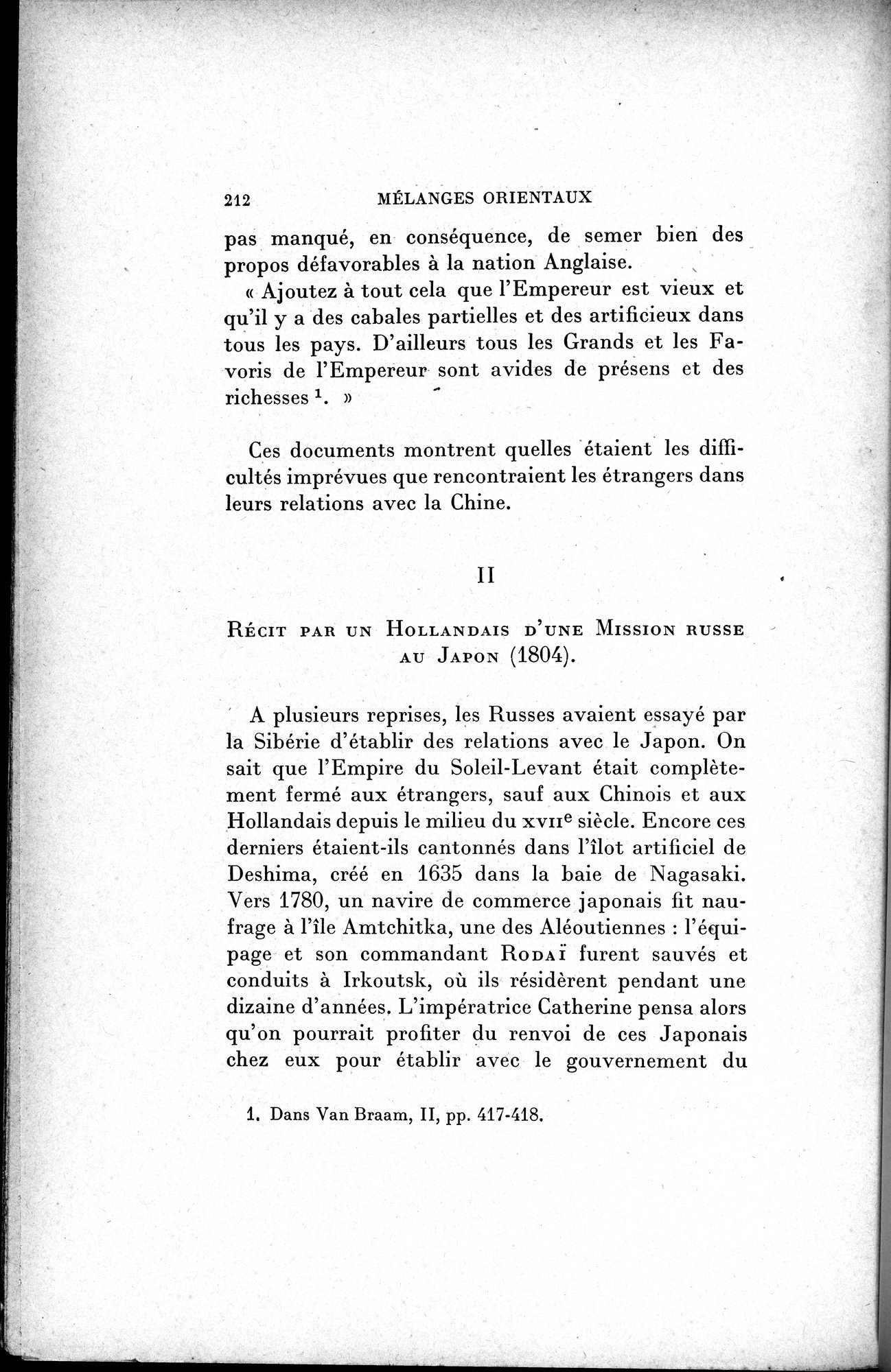 Mélanges d'Histoire et de Géographie Orientales : vol.1 / 220 ページ（白黒高解像度画像）