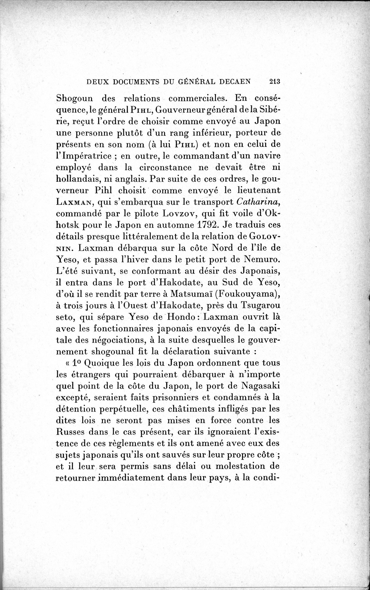 Mélanges d'Histoire et de Géographie Orientales : vol.1 / 221 ページ（白黒高解像度画像）
