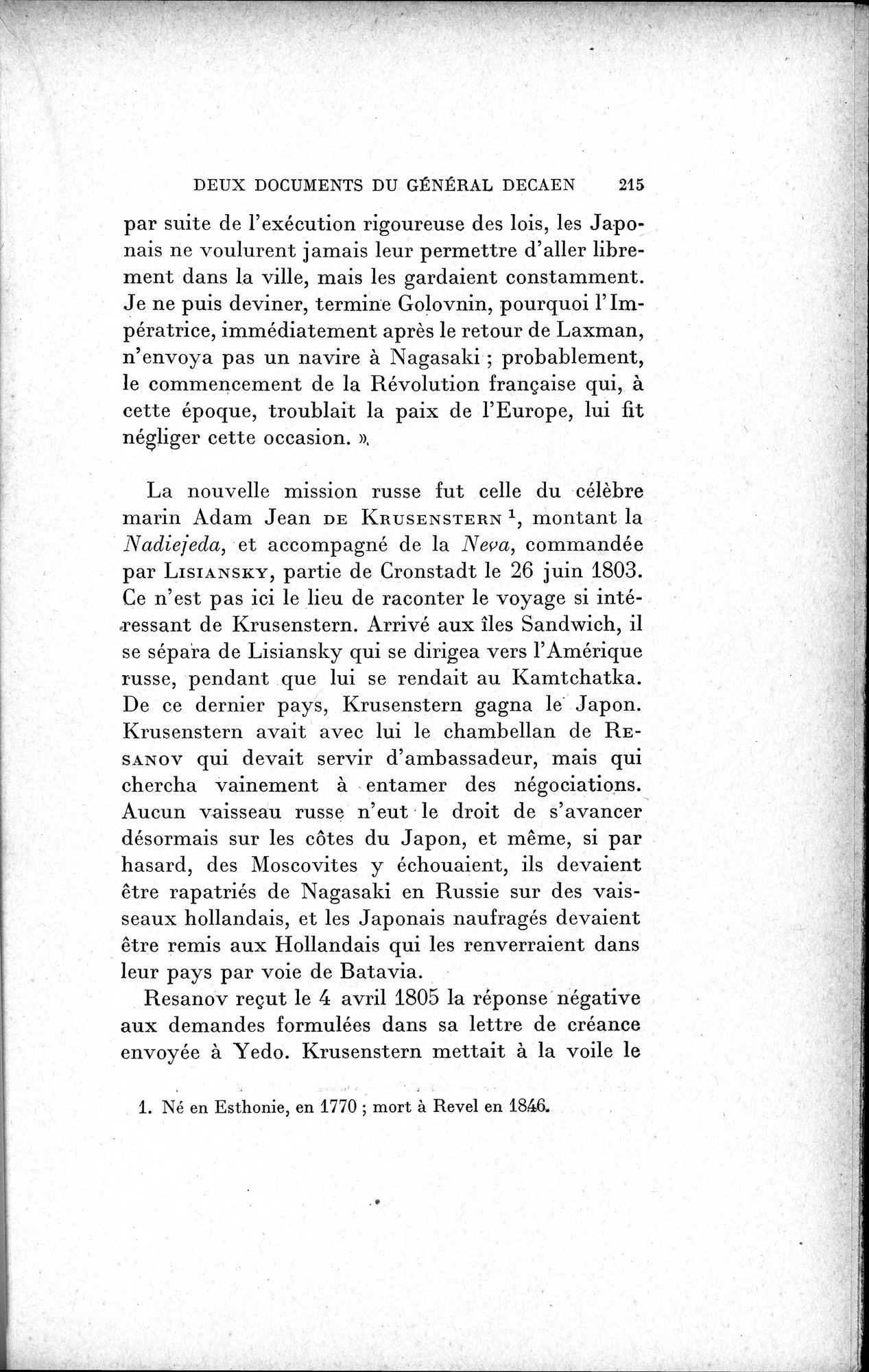 Mélanges d'Histoire et de Géographie Orientales : vol.1 / 223 ページ（白黒高解像度画像）