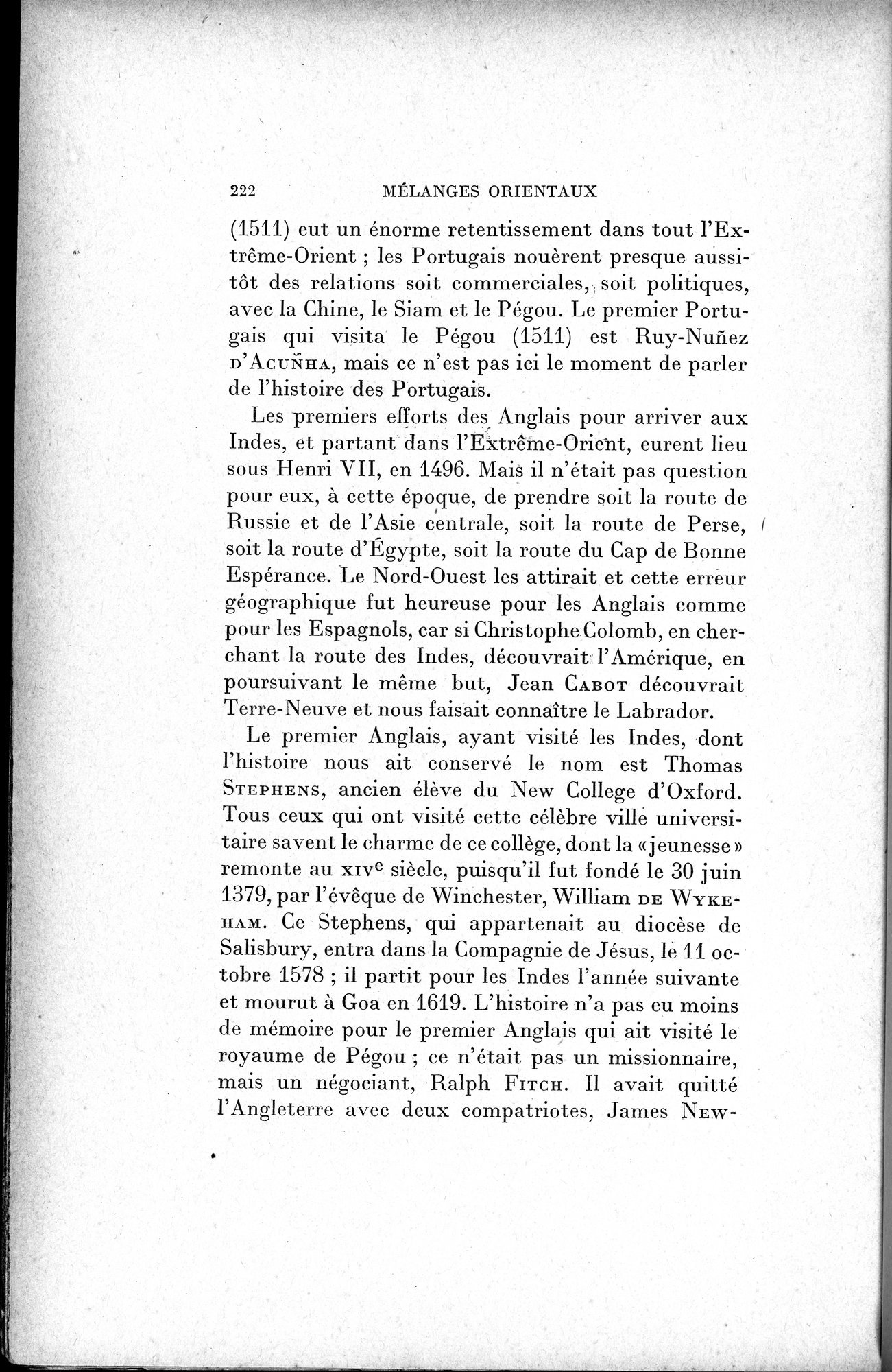 Mélanges d'Histoire et de Géographie Orientales : vol.1 / 230 ページ（白黒高解像度画像）