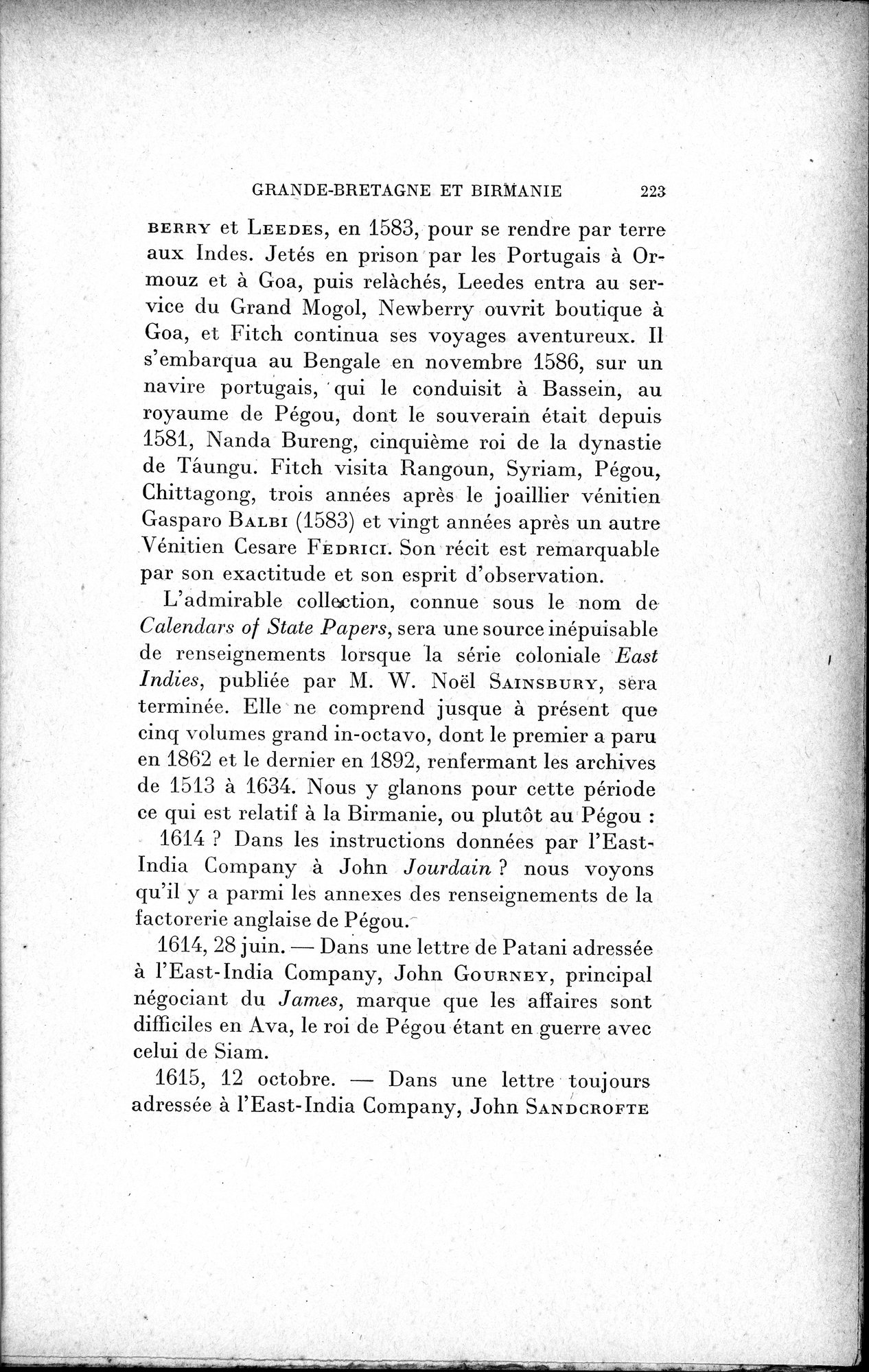 Mélanges d'Histoire et de Géographie Orientales : vol.1 / 231 ページ（白黒高解像度画像）