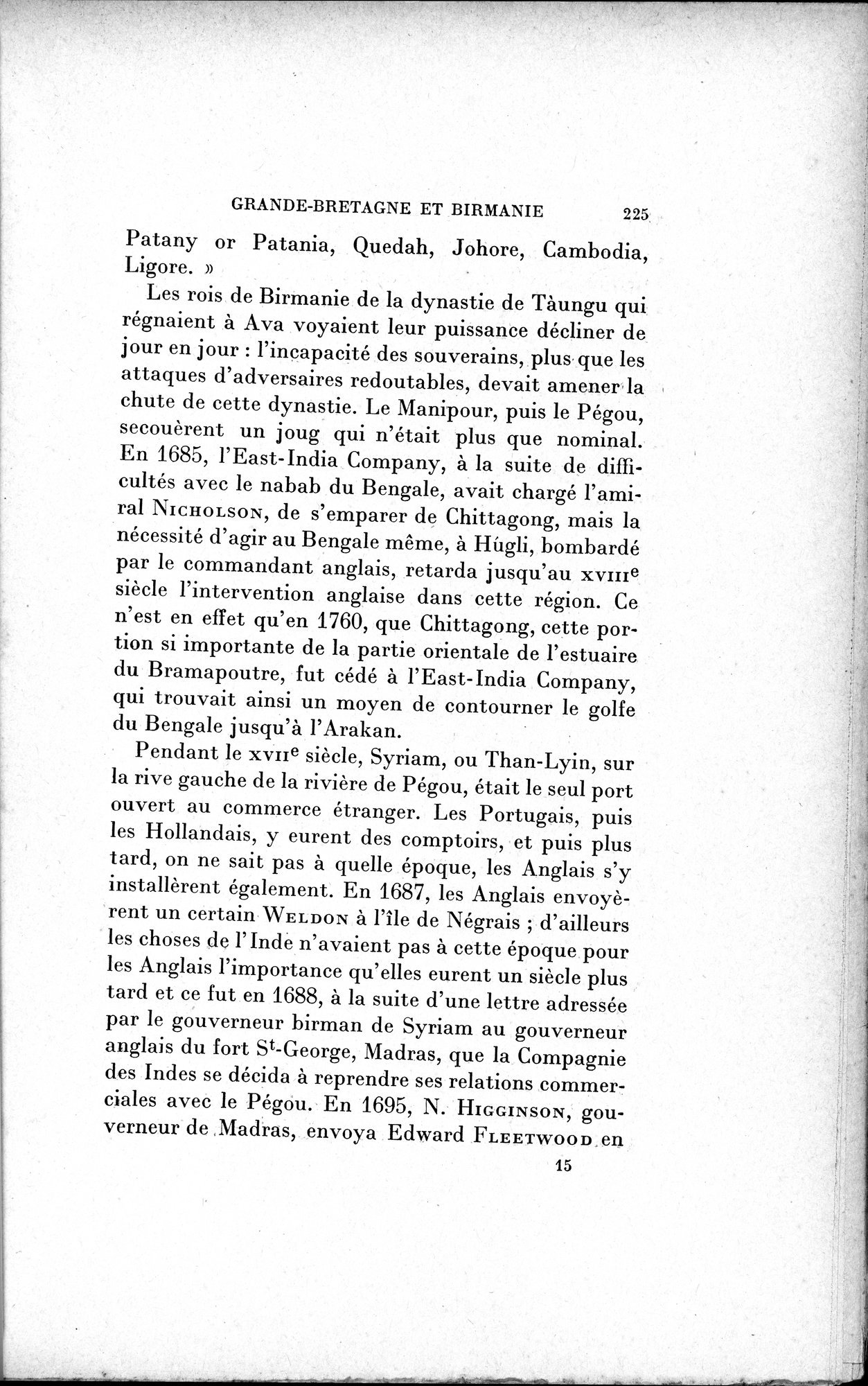 Mélanges d'Histoire et de Géographie Orientales : vol.1 / 233 ページ（白黒高解像度画像）