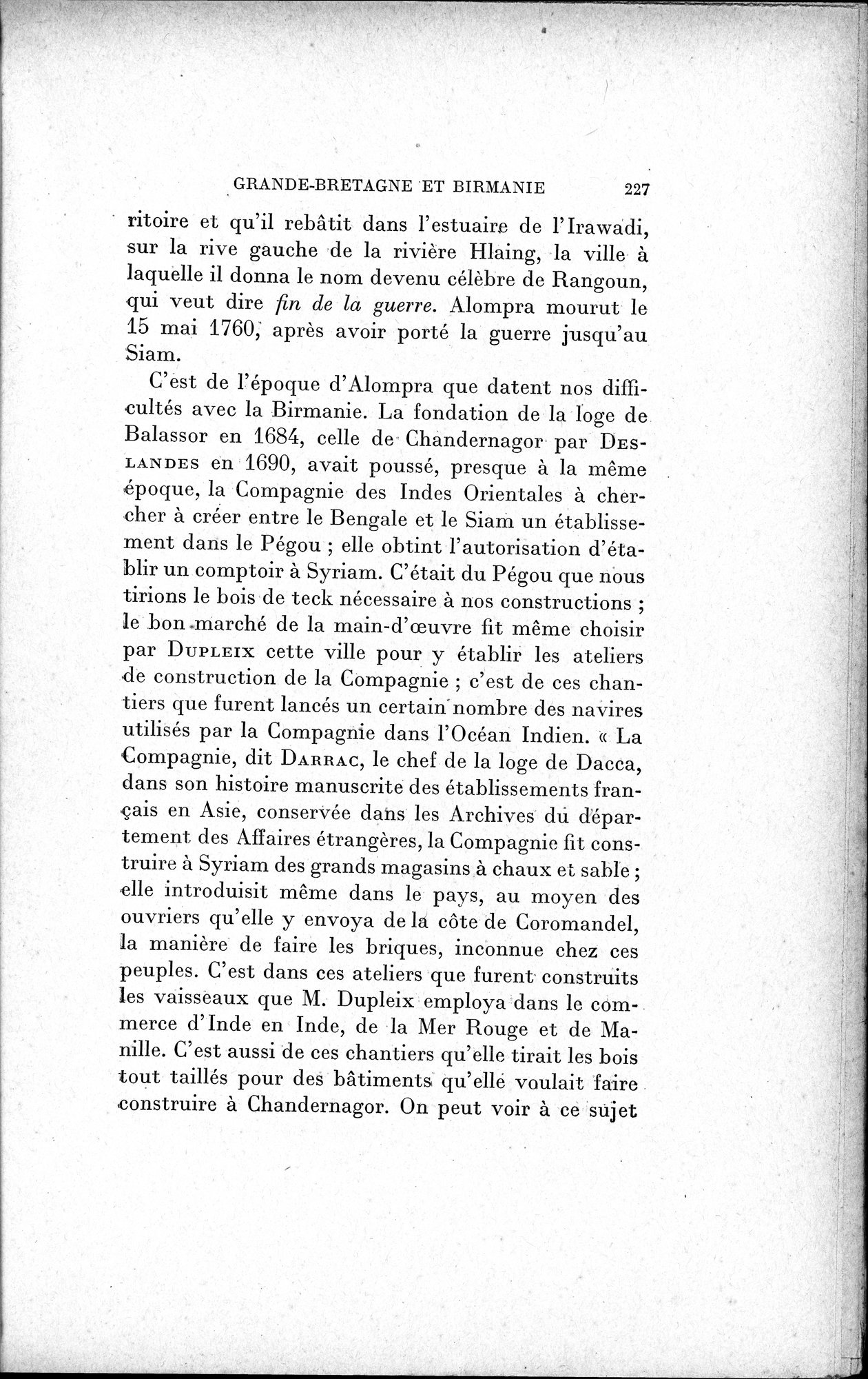 Mélanges d'Histoire et de Géographie Orientales : vol.1 / 235 ページ（白黒高解像度画像）