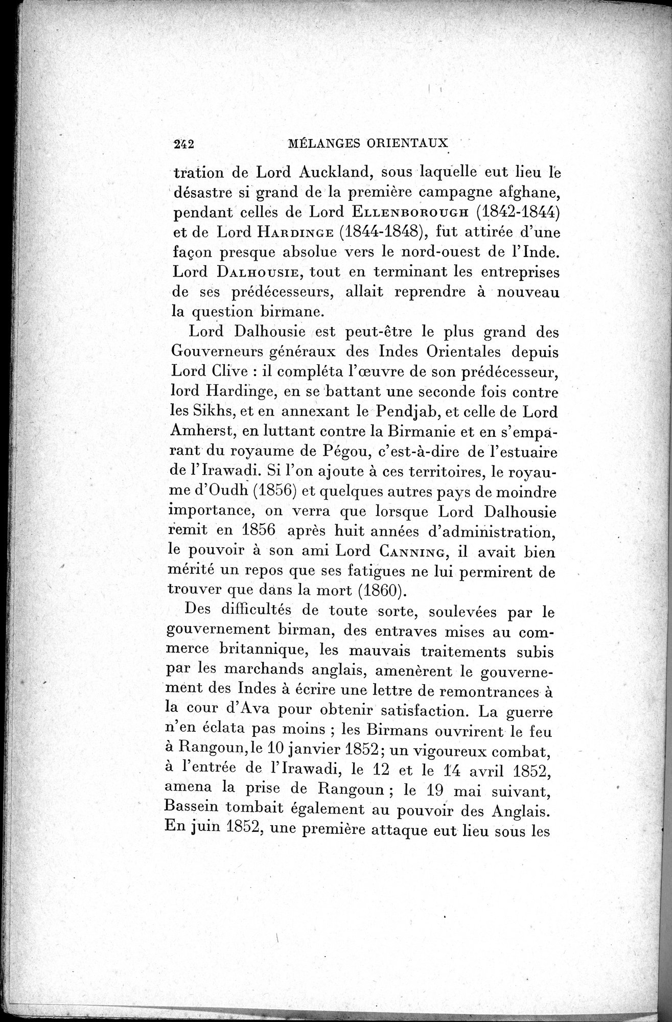 Mélanges d'Histoire et de Géographie Orientales : vol.1 / 250 ページ（白黒高解像度画像）