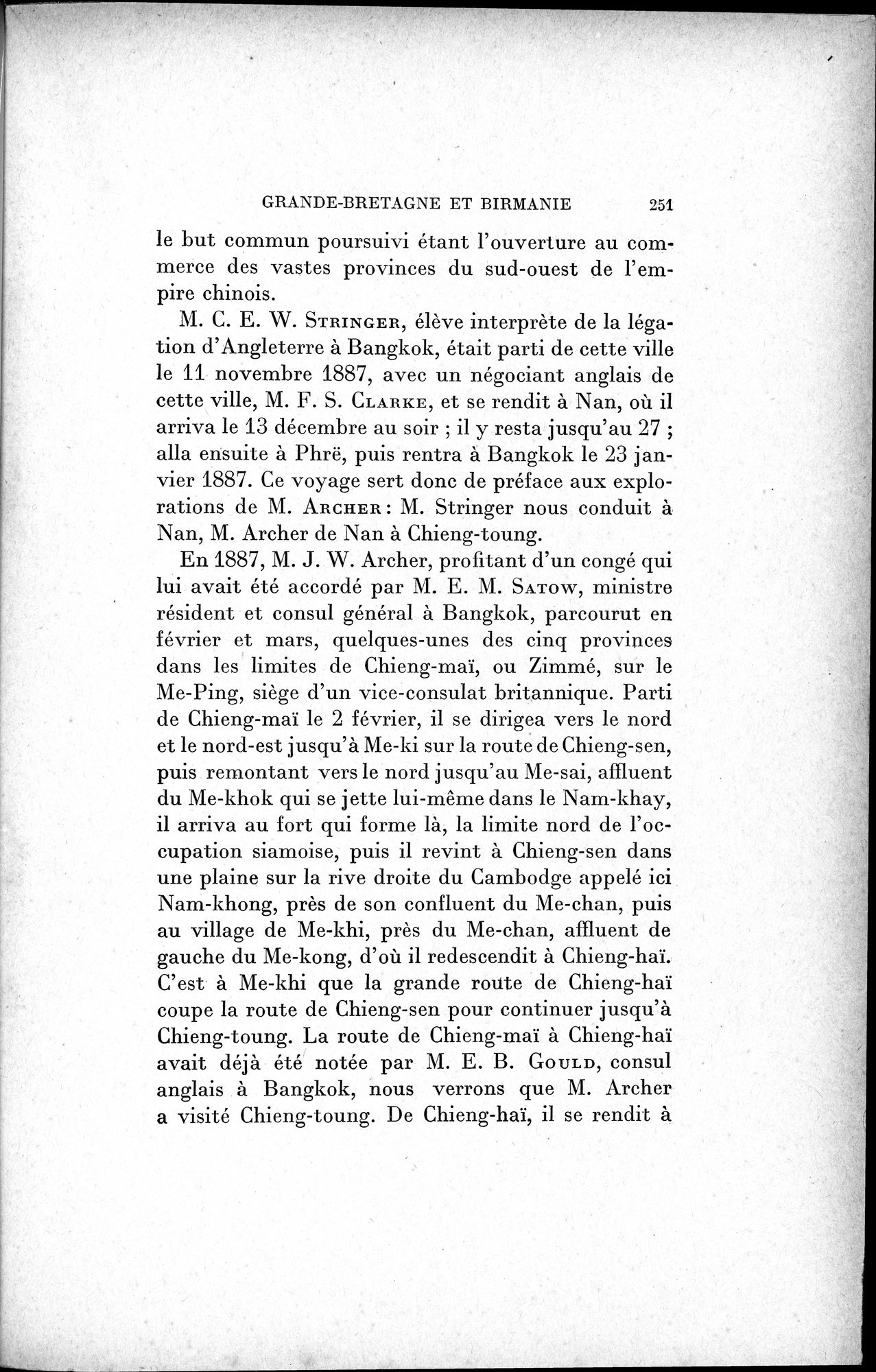 Mélanges d'Histoire et de Géographie Orientales : vol.1 / 259 ページ（白黒高解像度画像）