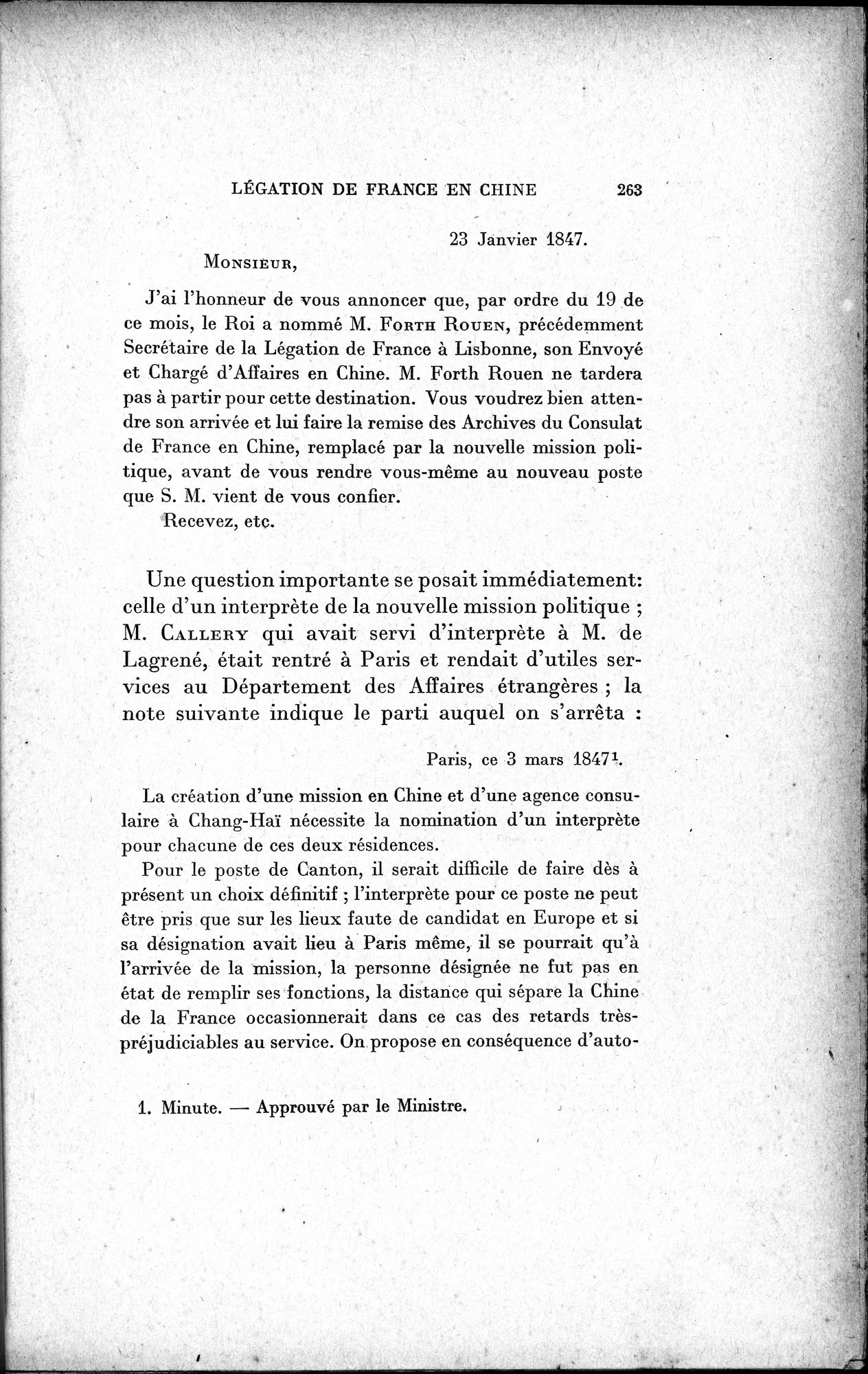 Mélanges d'Histoire et de Géographie Orientales : vol.1 / 271 ページ（白黒高解像度画像）