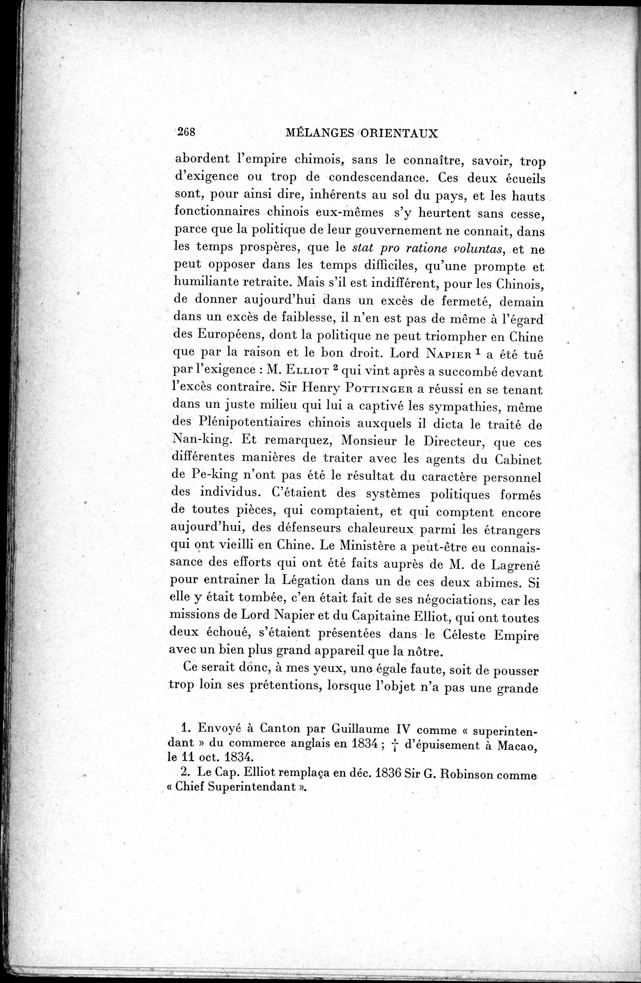 Mélanges d'Histoire et de Géographie Orientales : vol.1 / 276 ページ（白黒高解像度画像）