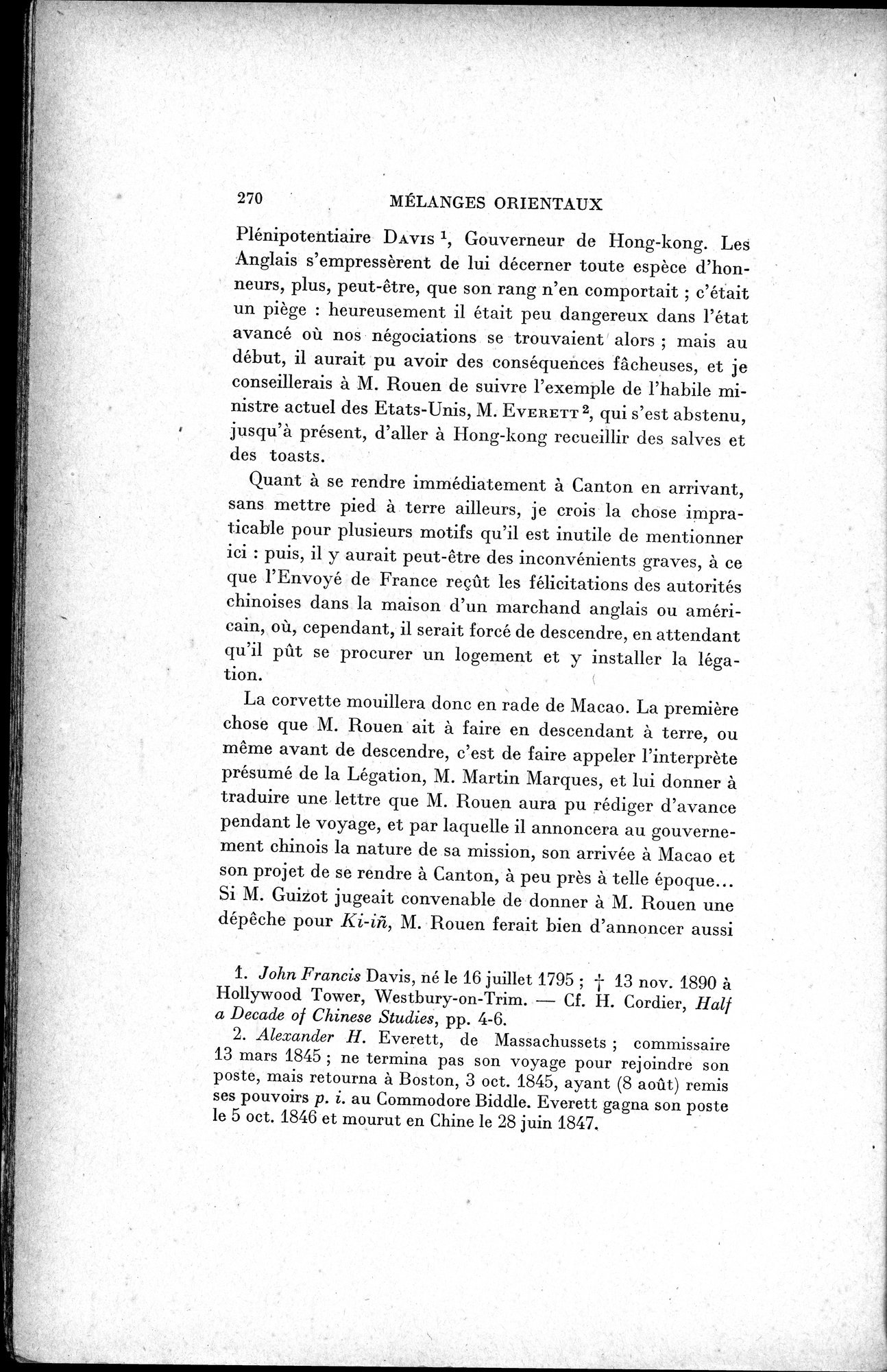 Mélanges d'Histoire et de Géographie Orientales : vol.1 / 278 ページ（白黒高解像度画像）