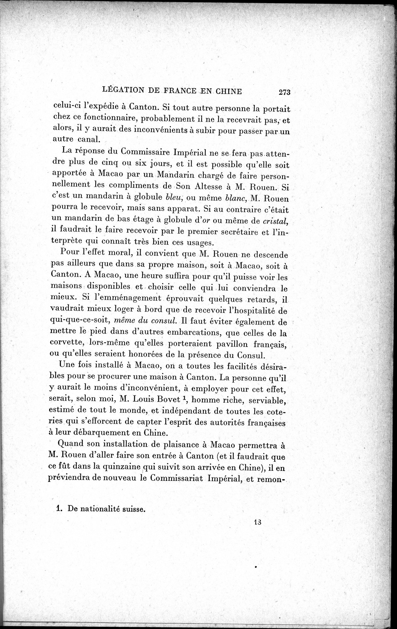 Mélanges d'Histoire et de Géographie Orientales : vol.1 / 281 ページ（白黒高解像度画像）