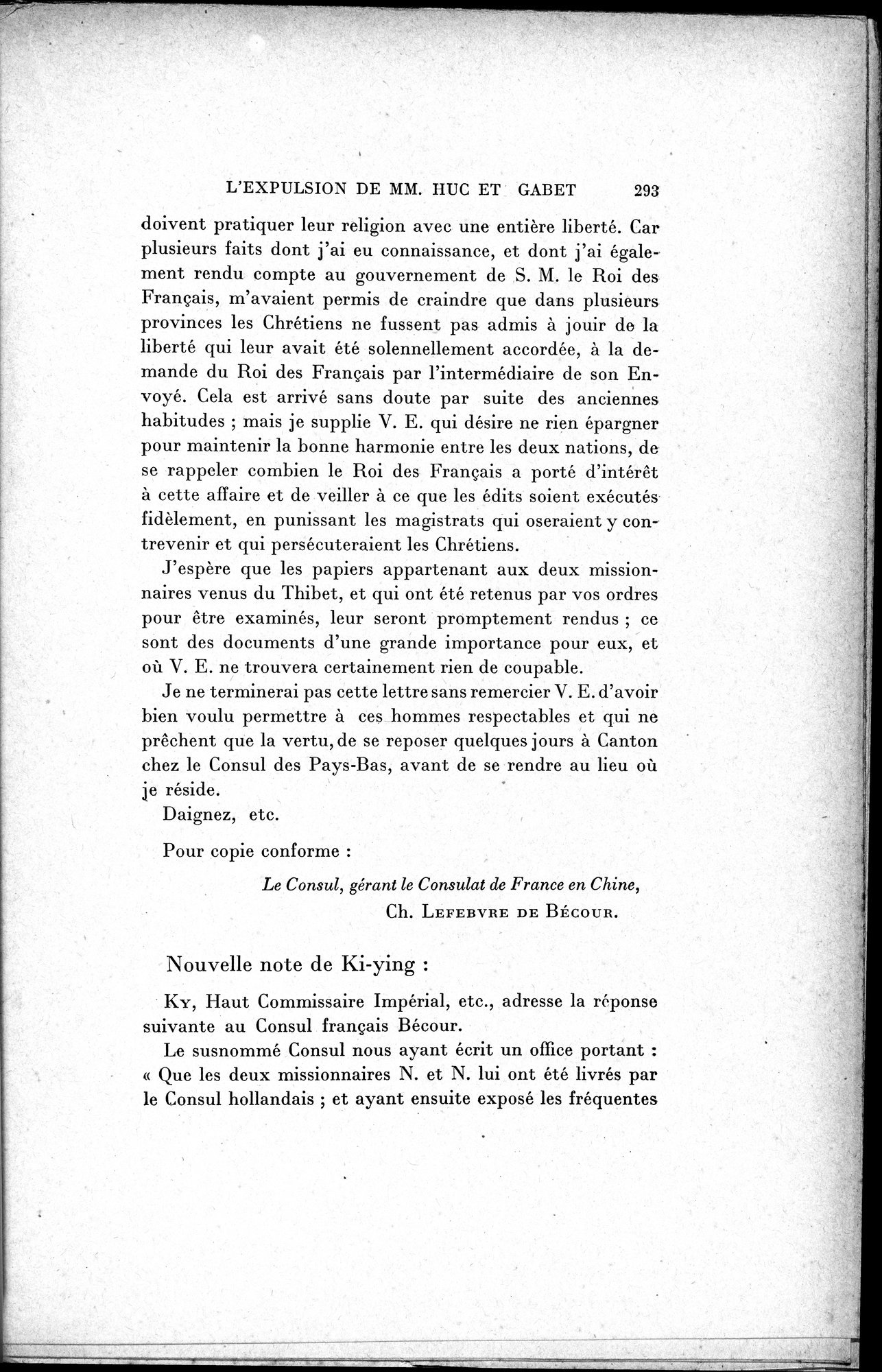 Mélanges d'Histoire et de Géographie Orientales : vol.1 / 301 ページ（白黒高解像度画像）