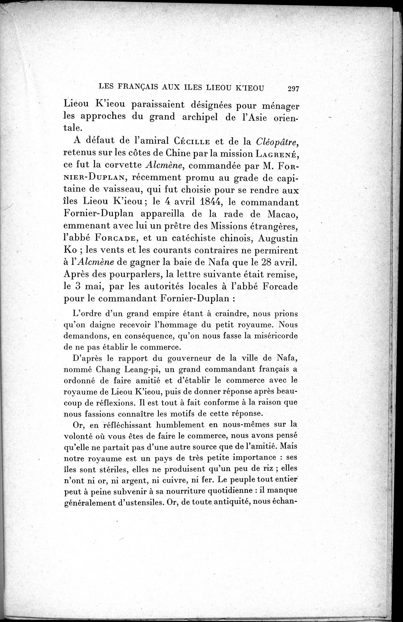 Mélanges d'Histoire et de Géographie Orientales : vol.1 / 305 ページ（白黒高解像度画像）