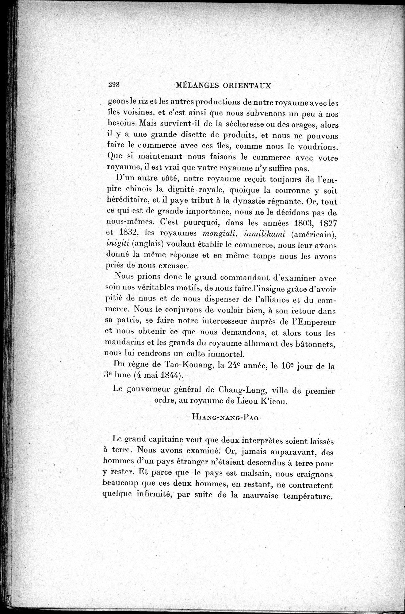 Mélanges d'Histoire et de Géographie Orientales : vol.1 / Page 306 (Grayscale High Resolution Image)