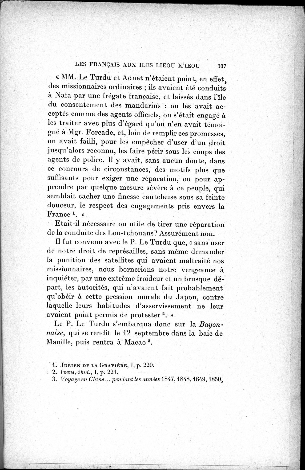 Mélanges d'Histoire et de Géographie Orientales : vol.1 / 315 ページ（白黒高解像度画像）