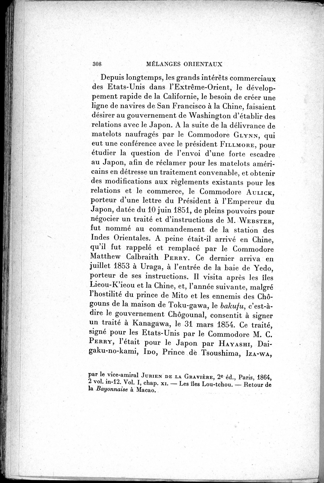 Mélanges d'Histoire et de Géographie Orientales : vol.1 / 316 ページ（白黒高解像度画像）