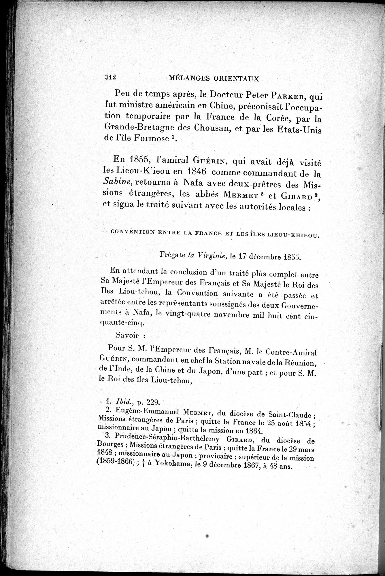 Mélanges d'Histoire et de Géographie Orientales : vol.1 / 320 ページ（白黒高解像度画像）