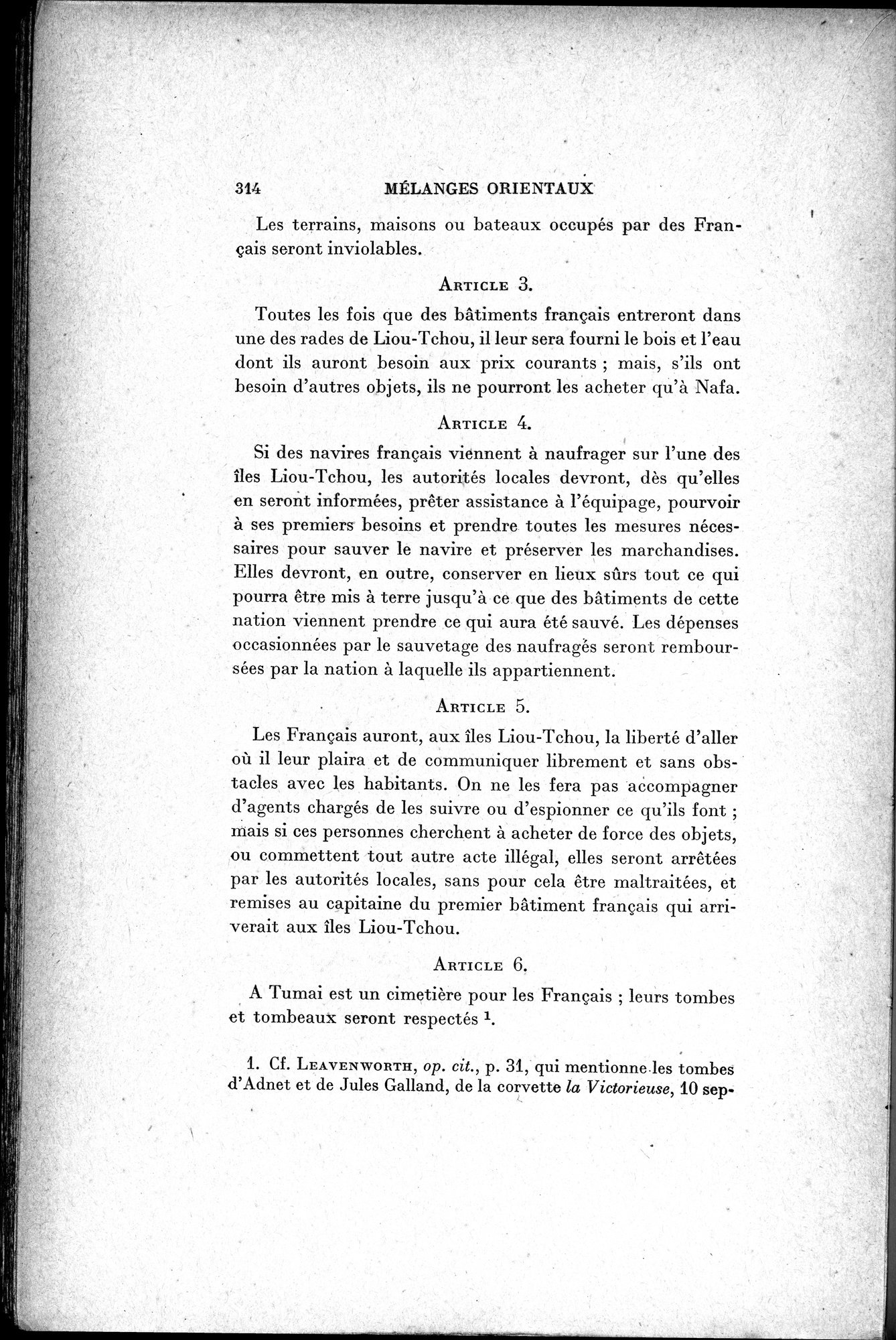 Mélanges d'Histoire et de Géographie Orientales : vol.1 / Page 322 (Grayscale High Resolution Image)