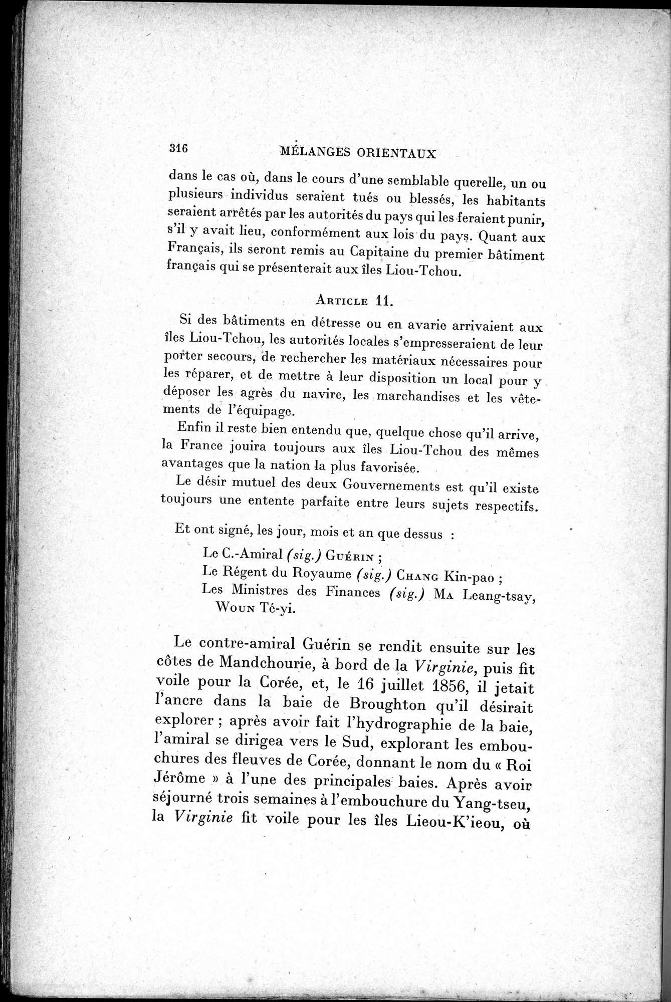 Mélanges d'Histoire et de Géographie Orientales : vol.1 / 324 ページ（白黒高解像度画像）