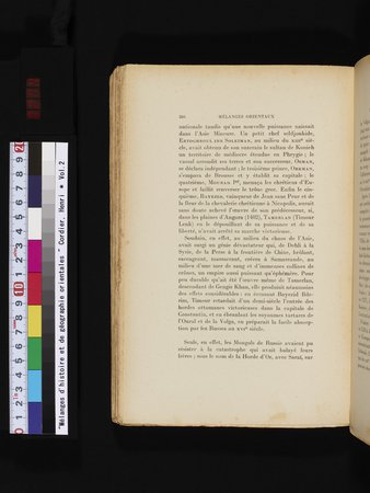 Mélanges d'Histoire et de Géographie Orientales : vol.2 : Page 274