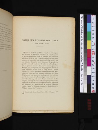 Mélanges d'Histoire et de Géographie Orientales : vol.2 : Page 321