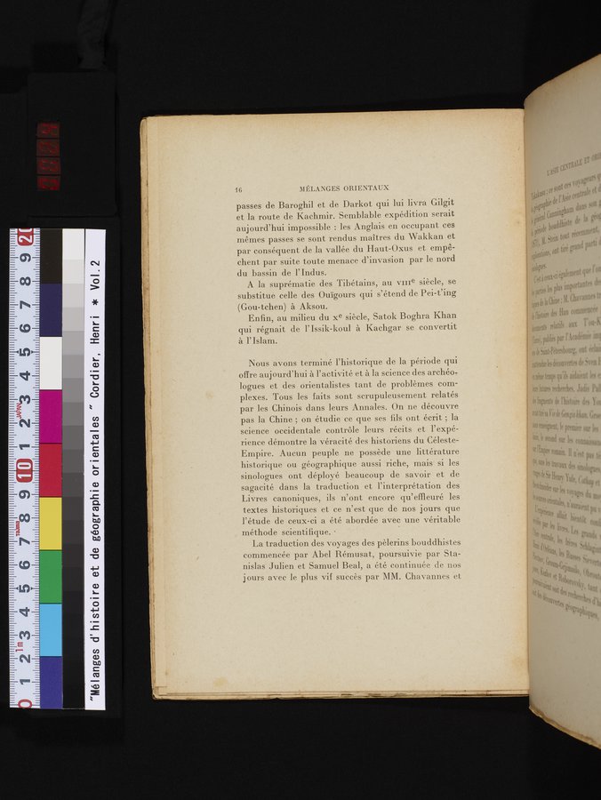 Mélanges d'Histoire et de Géographie Orientales : vol.2 / 24 ページ（カラー画像）
