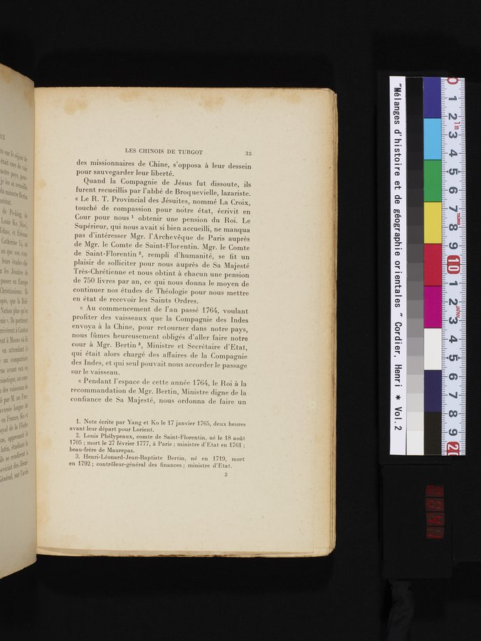 Mélanges d'Histoire et de Géographie Orientales : vol.2 / 41 ページ（カラー画像）