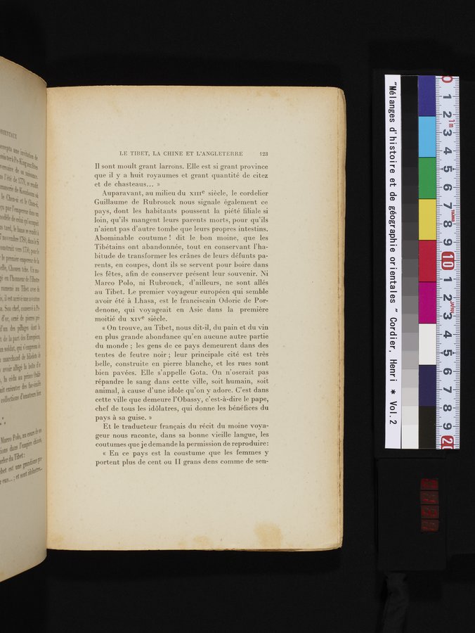 Mélanges d'Histoire et de Géographie Orientales : vol.2 / 131 ページ（カラー画像）