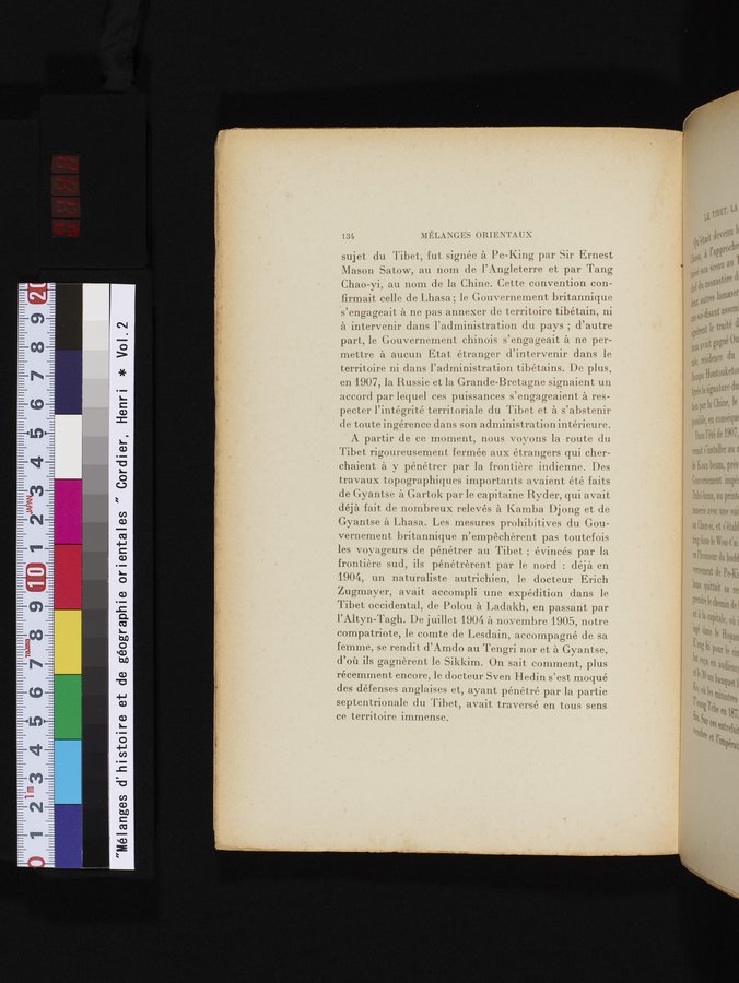 Mélanges d'Histoire et de Géographie Orientales : vol.2 / 142 ページ（カラー画像）