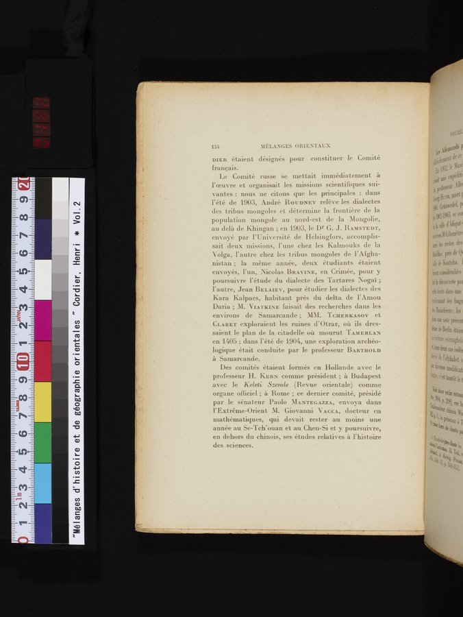 Mélanges d'Histoire et de Géographie Orientales : vol.2 / 162 ページ（カラー画像）