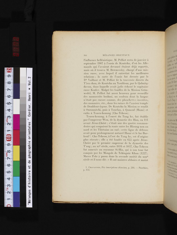 Mélanges d'Histoire et de Géographie Orientales : vol.2 / 172 ページ（カラー画像）