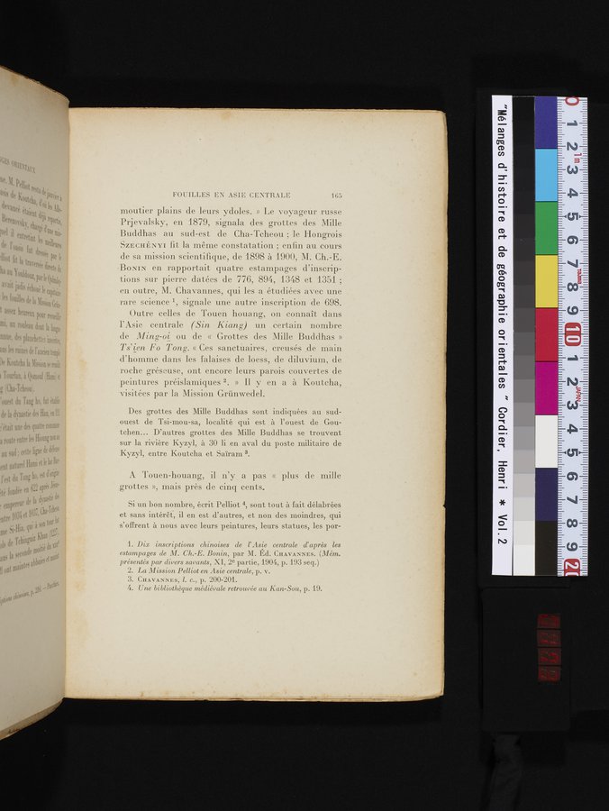 Mélanges d'Histoire et de Géographie Orientales : vol.2 / 173 ページ（カラー画像）