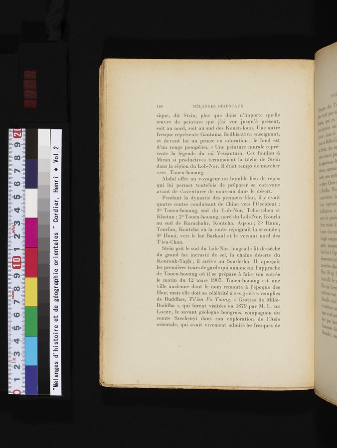 Mélanges d'Histoire et de Géographie Orientales : vol.2 / 194 ページ（カラー画像）