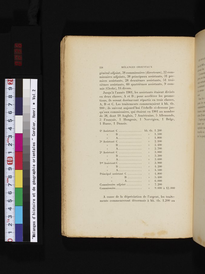 Mélanges d'Histoire et de Géographie Orientales : vol.2 / Page 236 (Color Image)