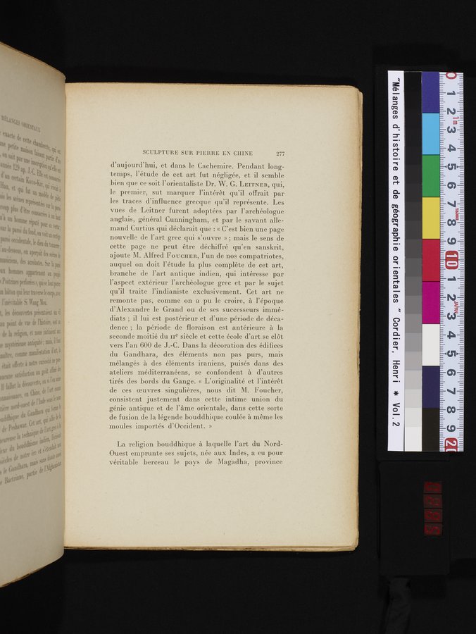Mélanges d'Histoire et de Géographie Orientales : vol.2 / 285 ページ（カラー画像）