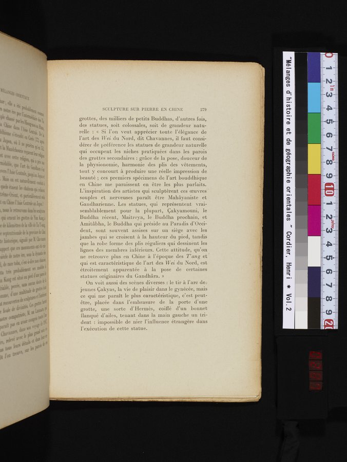 Mélanges d'Histoire et de Géographie Orientales : vol.2 / 287 ページ（カラー画像）