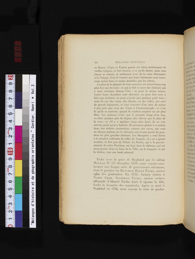 Mélanges d'Histoire et de Géographie Orientales : vol.2 / 302 ページ（カラー画像）