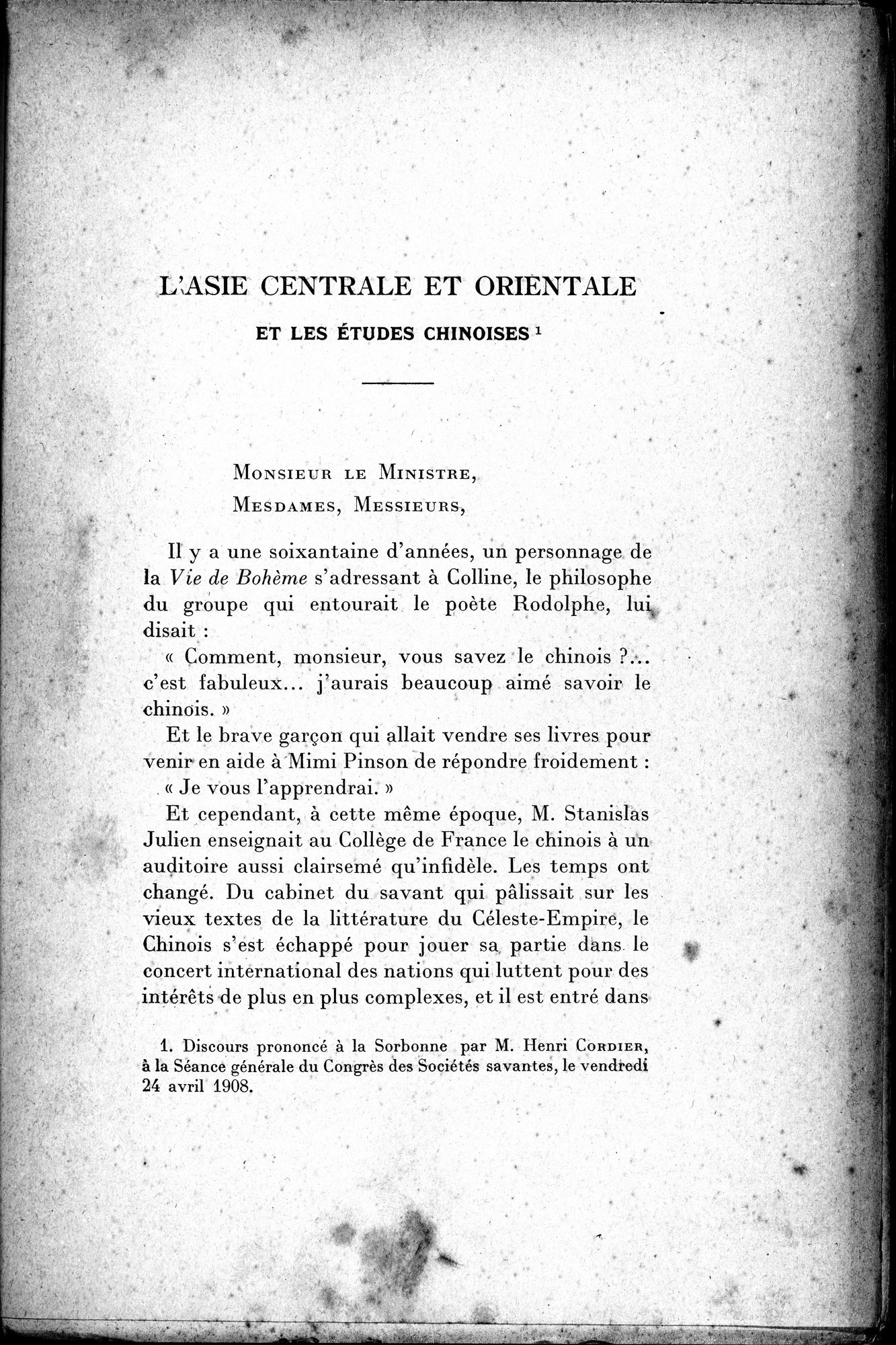 Mélanges d'Histoire et de Géographie Orientales : vol.2 / 9 ページ（白黒高解像度画像）