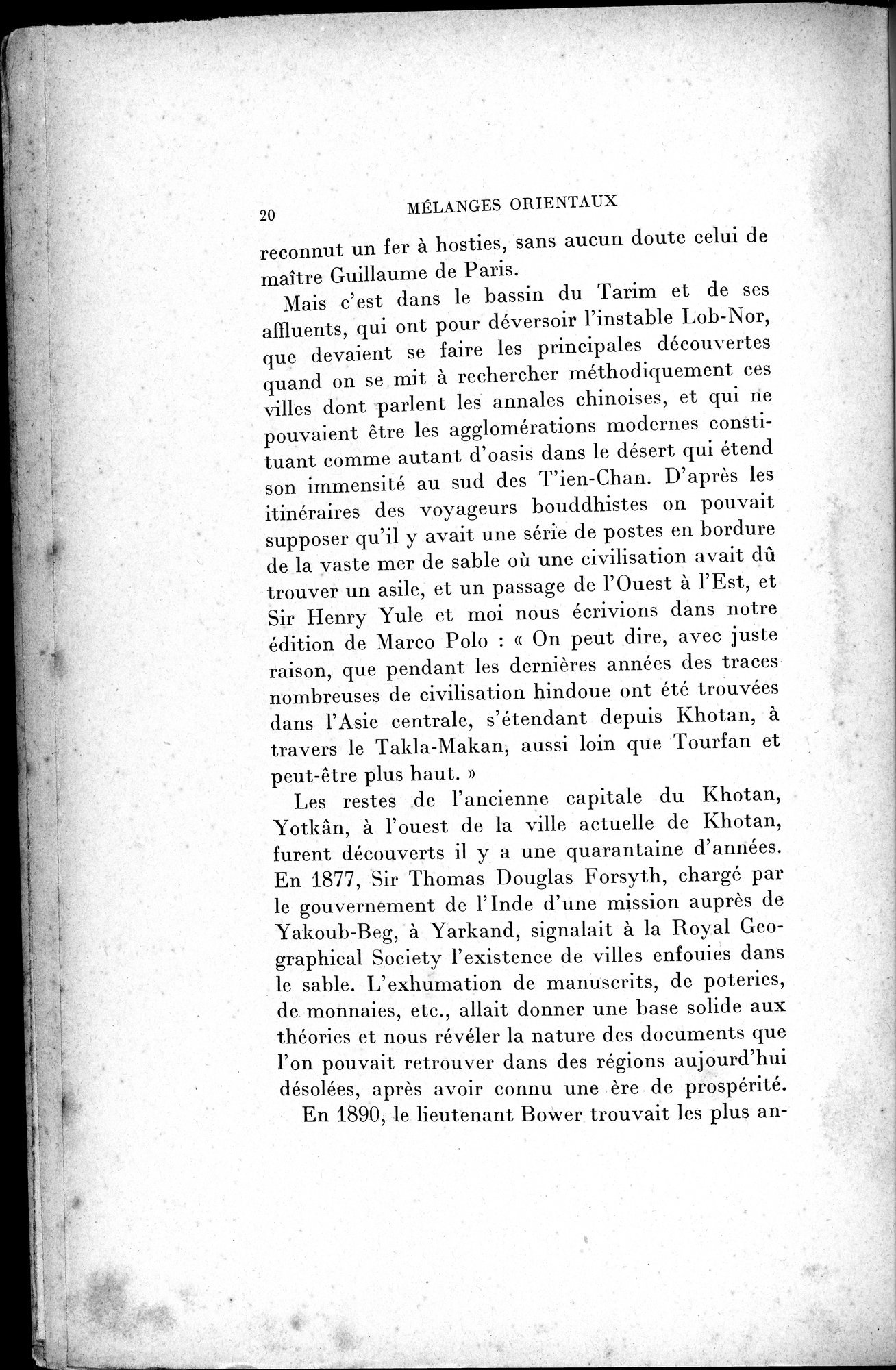 Mélanges d'Histoire et de Géographie Orientales : vol.2 / 28 ページ（白黒高解像度画像）