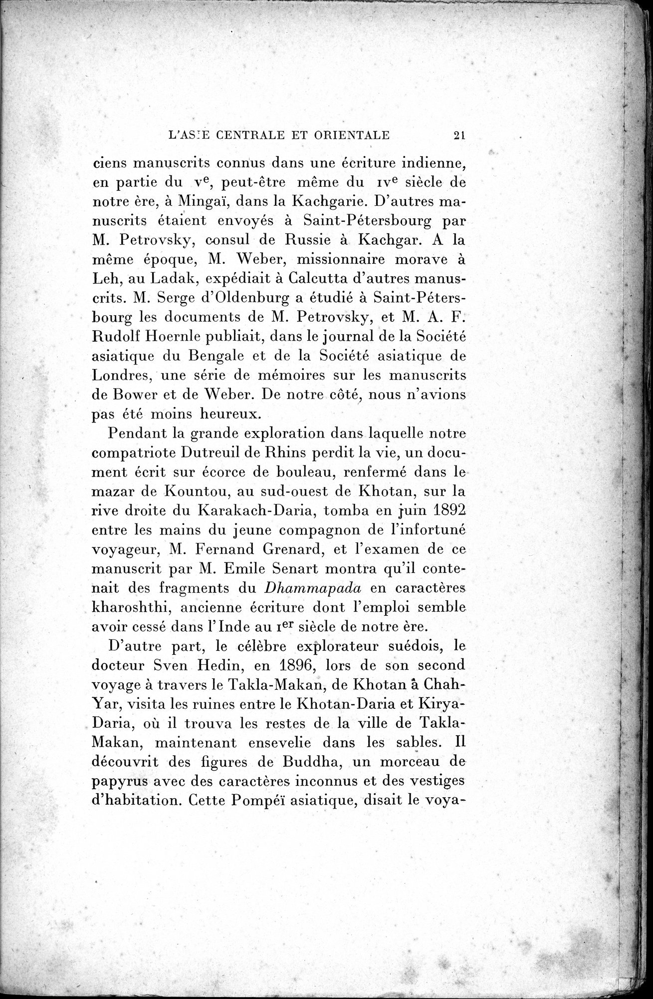 Mélanges d'Histoire et de Géographie Orientales : vol.2 / 29 ページ（白黒高解像度画像）