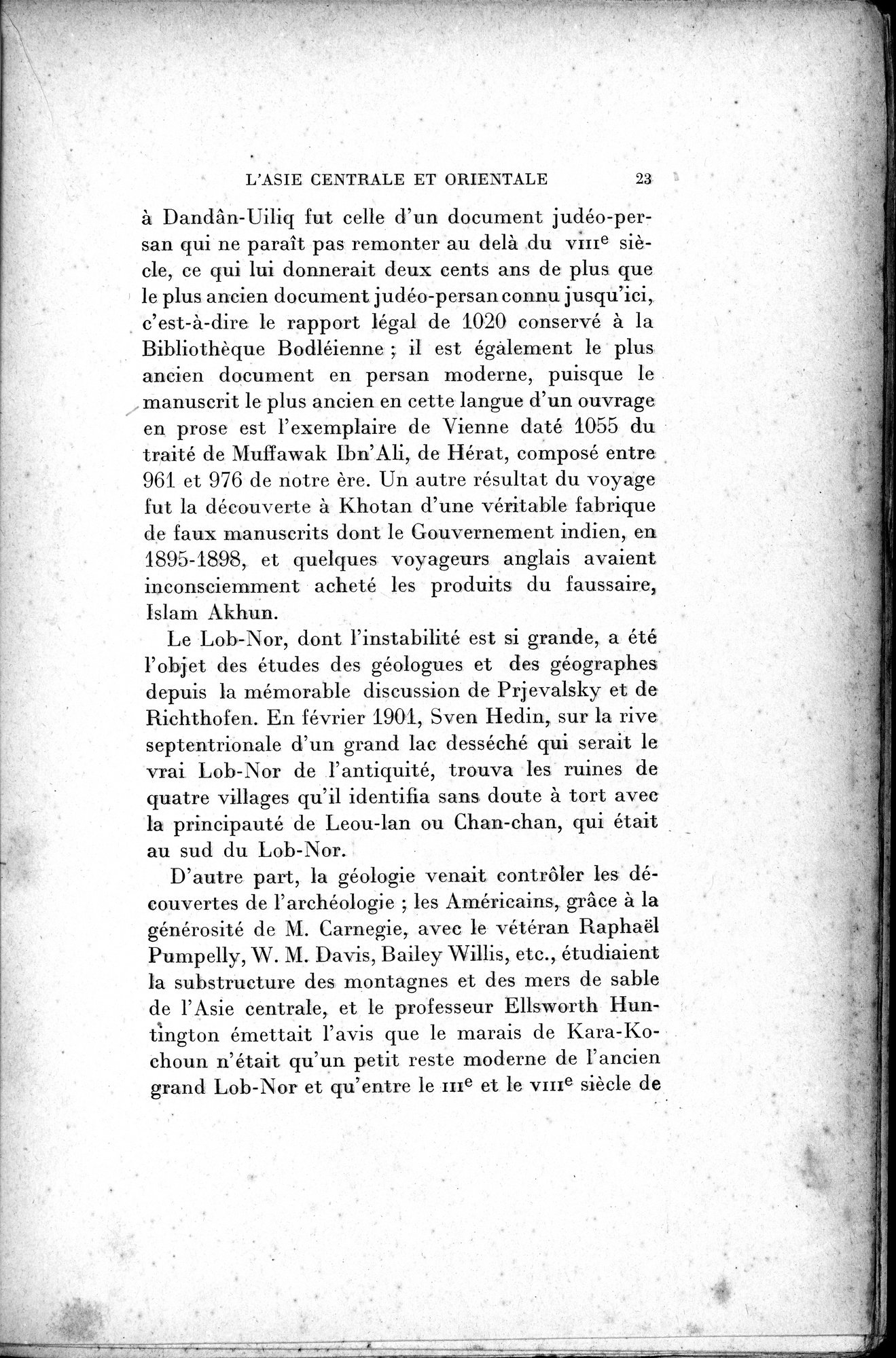 Mélanges d'Histoire et de Géographie Orientales : vol.2 / 31 ページ（白黒高解像度画像）