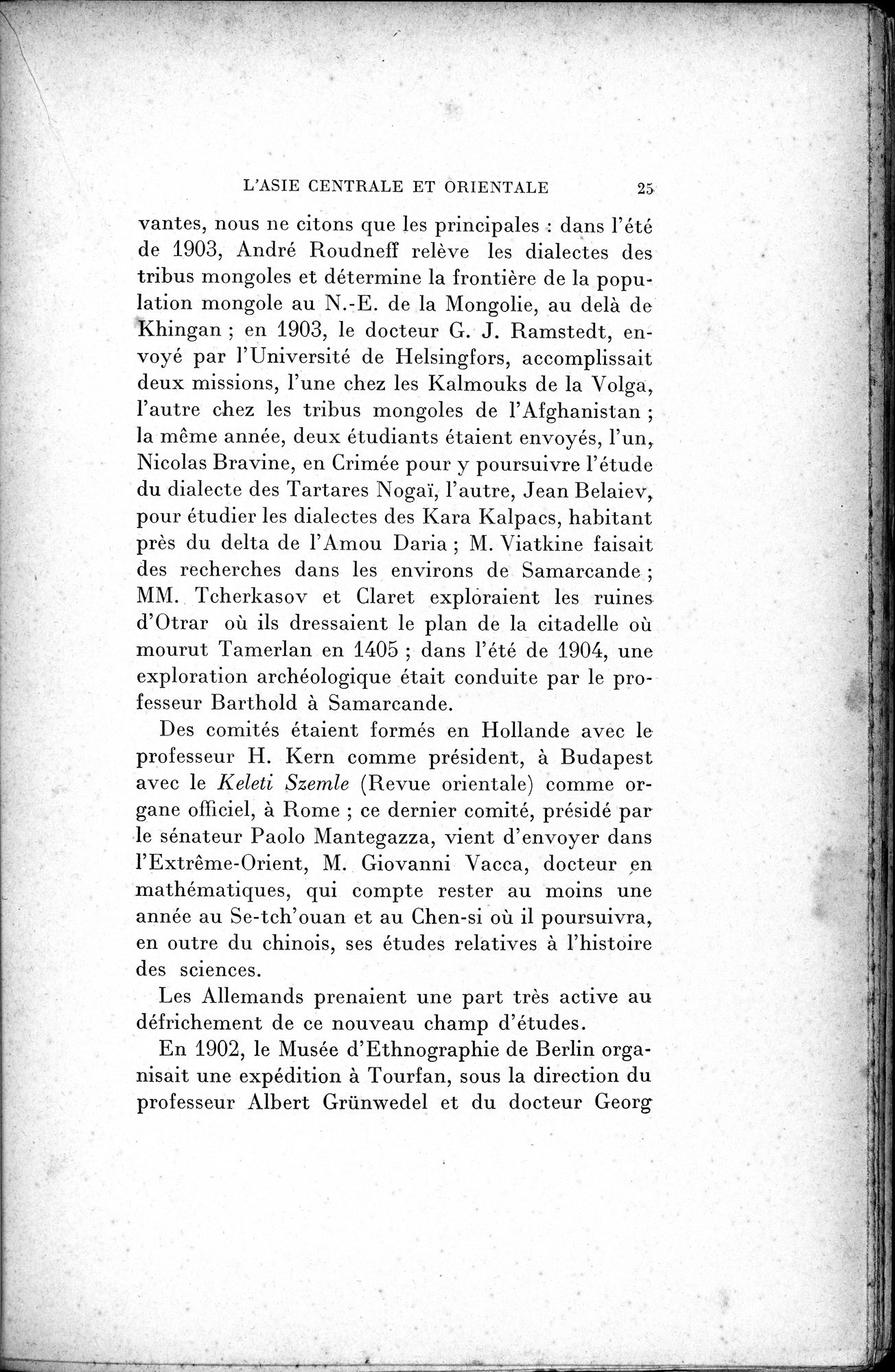 Mélanges d'Histoire et de Géographie Orientales : vol.2 / 33 ページ（白黒高解像度画像）