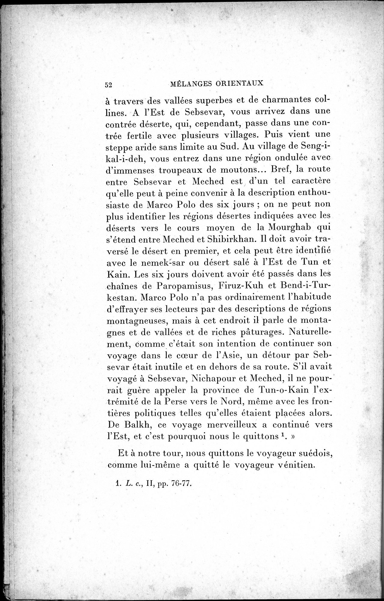 Mélanges d'Histoire et de Géographie Orientales : vol.2 / 60 ページ（白黒高解像度画像）