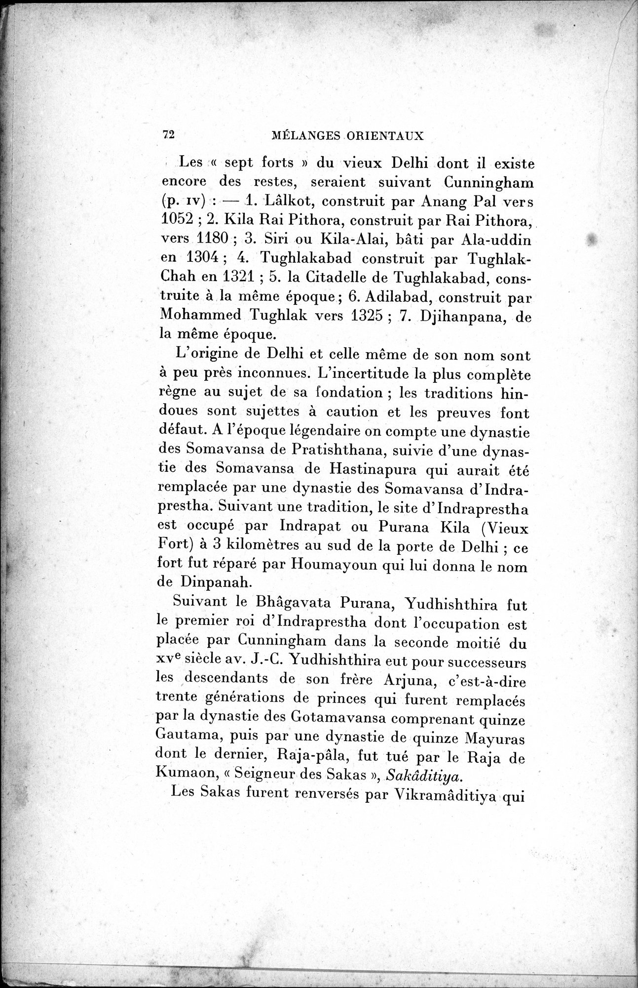 Mélanges d'Histoire et de Géographie Orientales : vol.2 / 80 ページ（白黒高解像度画像）