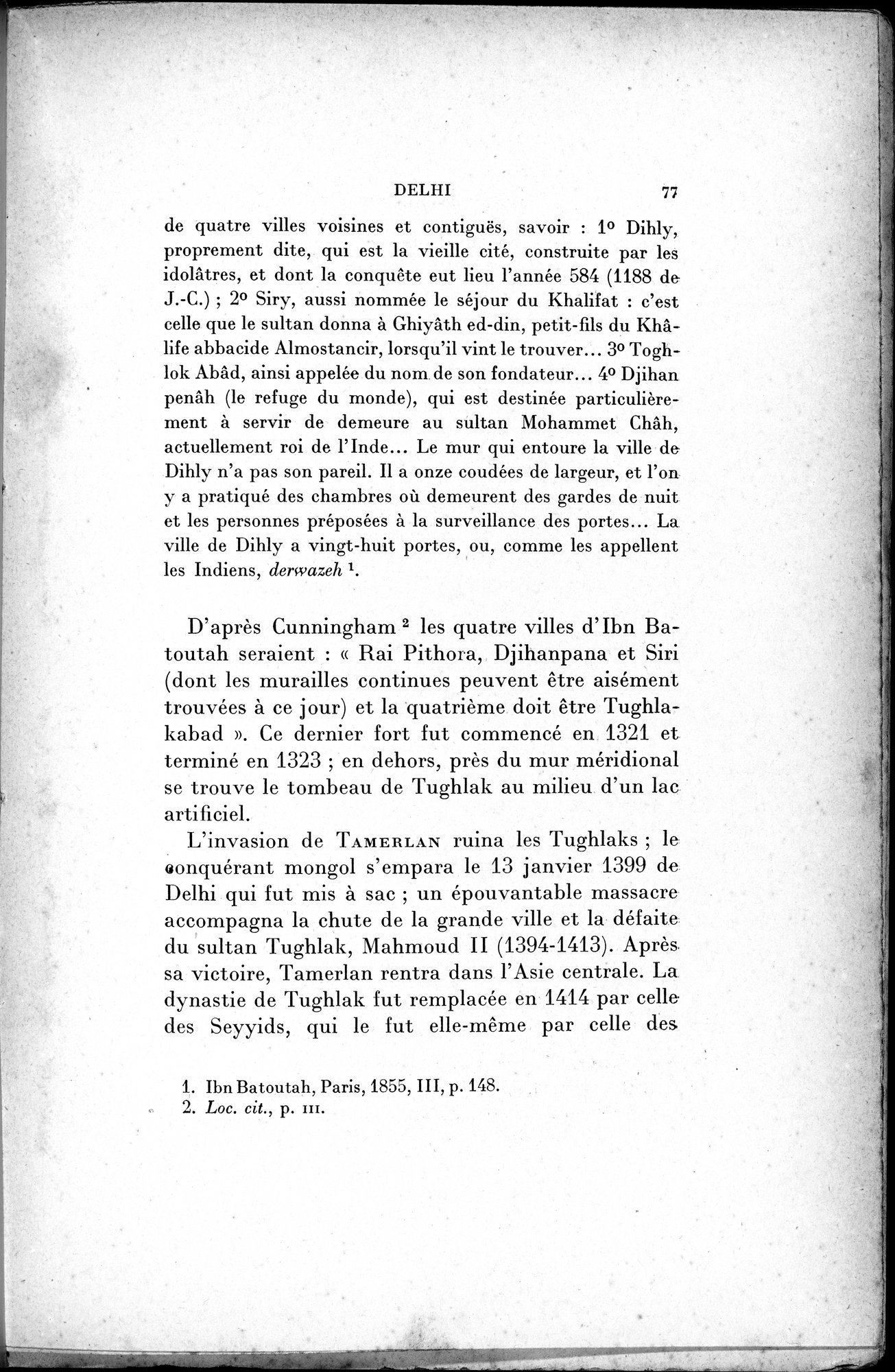 Mélanges d'Histoire et de Géographie Orientales : vol.2 / 85 ページ（白黒高解像度画像）