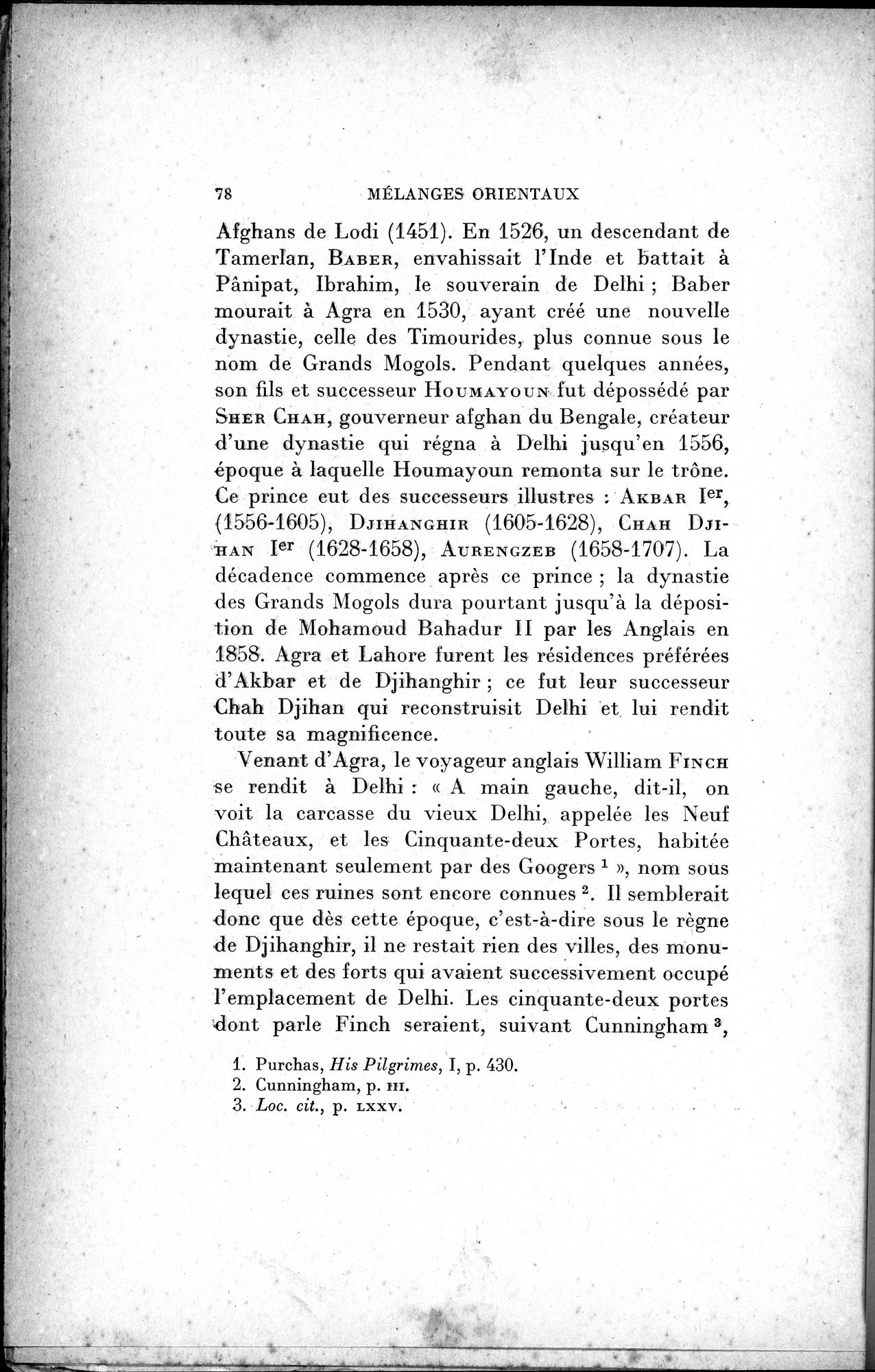 Mélanges d'Histoire et de Géographie Orientales : vol.2 / 86 ページ（白黒高解像度画像）
