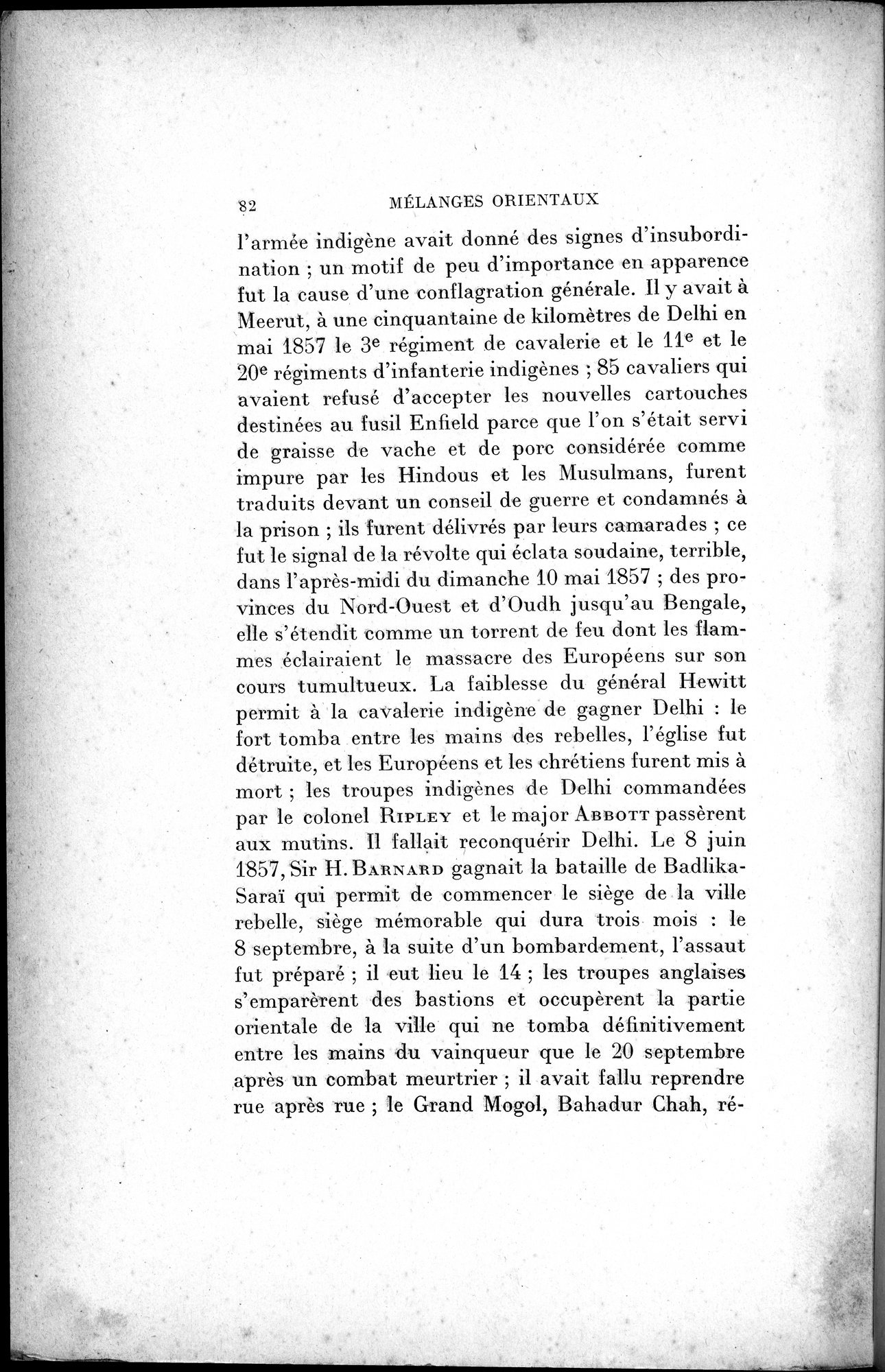 Mélanges d'Histoire et de Géographie Orientales : vol.2 / 90 ページ（白黒高解像度画像）