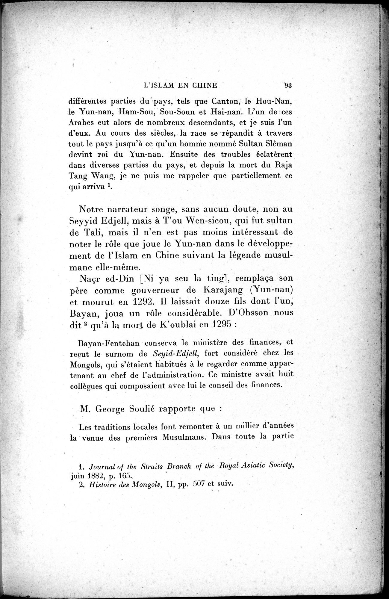 Mélanges d'Histoire et de Géographie Orientales : vol.2 / 101 ページ（白黒高解像度画像）
