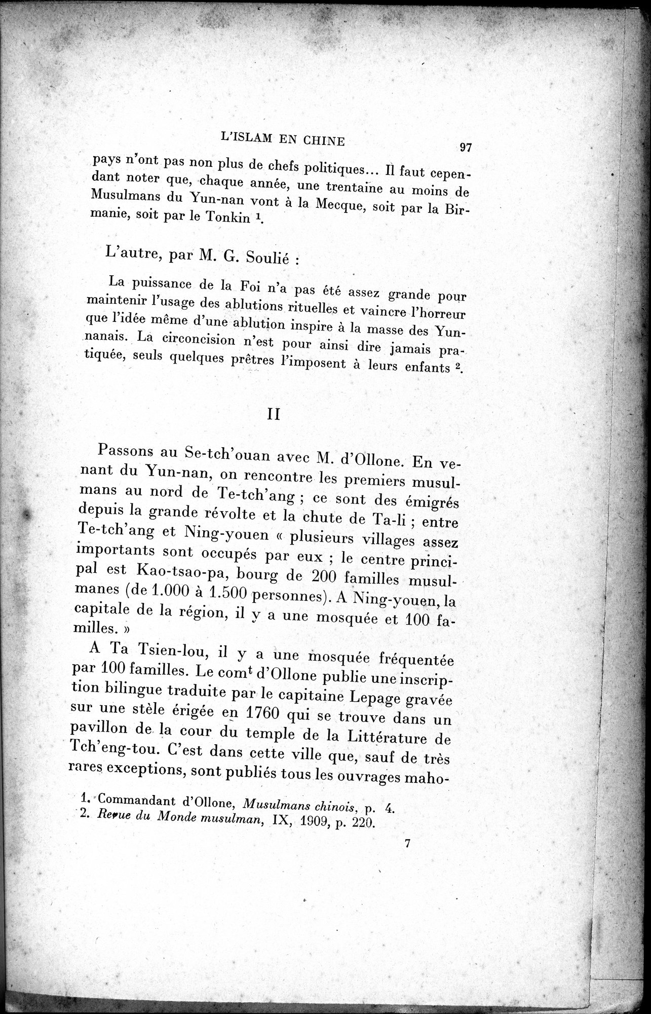 Mélanges d'Histoire et de Géographie Orientales : vol.2 / 105 ページ（白黒高解像度画像）