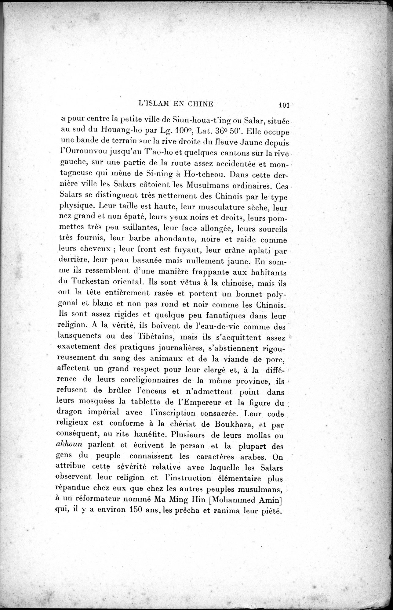 Mélanges d'Histoire et de Géographie Orientales : vol.2 / 109 ページ（白黒高解像度画像）