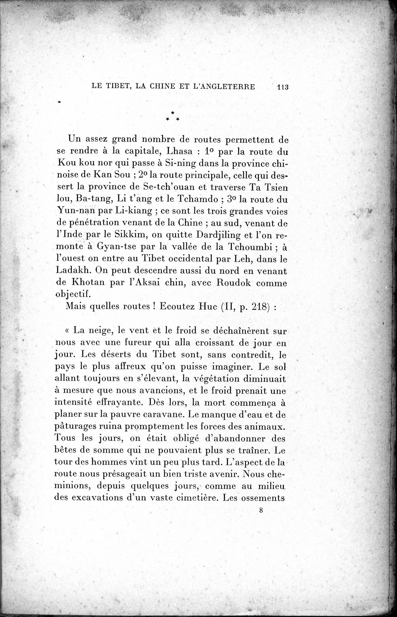 Mélanges d'Histoire et de Géographie Orientales : vol.2 / 121 ページ（白黒高解像度画像）